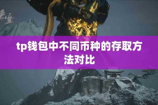tp钱包中不同币种的存取方法对比