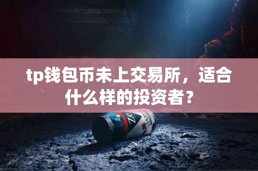 tp钱包币未上交易所，适合什么样的投资者？