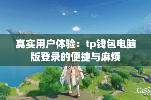 真实用户体验：tp钱包电脑版登录的便捷与麻烦